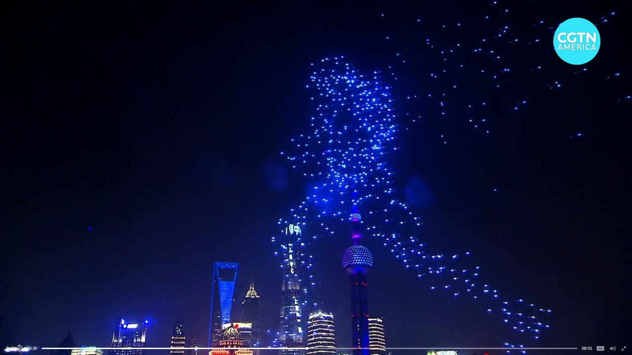 Drone show shanghai year